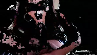 Chanell Heart Ebony Pussy With A Monster Black Cock Fucking It!