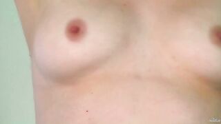 Sovereign Syre Rubs Her Pussy While She Is Just In Her Stockings And Garter Belt!