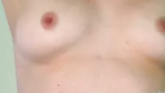 Sovereign Syre Rubs Her Pussy While She Is Just In Her Stockings And Garter Belt!