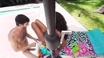 Peyton Sweet Oiled Up, Spread And Fucked!