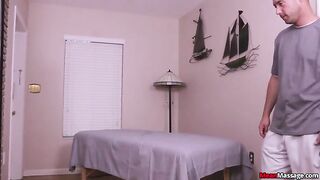 Maya Bijou Ties Him Up, Sits On His Face And Strokes His Cock!