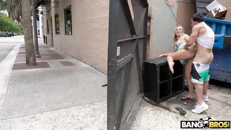 Bailey Brooke Fucking On The Streets Of Miami!