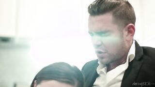 Zoe Doll Takes On His Cock In The Kitchen!