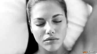 Apolonia Lapiedra Ends Up With Two Big Loads On Her Face!