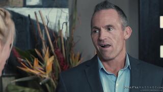 Sarah Jessie Oiled Up Massage Teaser Video!