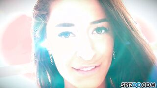 Cameron Canela In Sexy Black Stockings Rubbing Her Pussy!