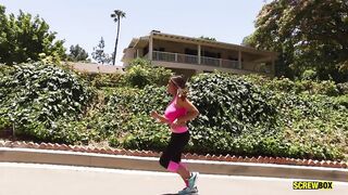 Ella Knox Titty Run Masturbation Video!