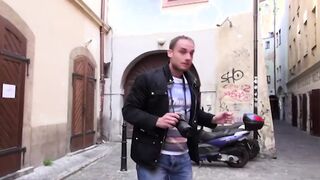 Blanche Bradburry Hairy Pussy Is Covered With Cum!!