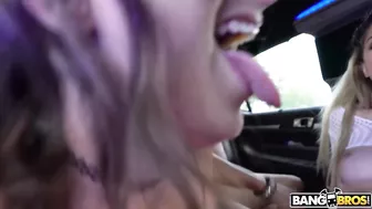 Jane Wilde Group Sex In A Limo While In Miami!