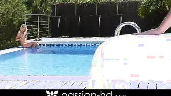 Christen Courtney From The Pool To A Massage To Fucked Hard!