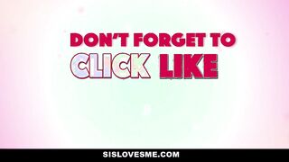 Scarlett Bloom Rides In Her Step-Brothers Hard Cock!