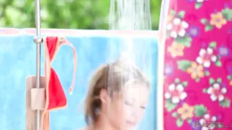 Alyssa Branch Takes A Shower Before Finger Banging Her Pussy!