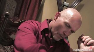 Angelica Saige, Bondage, Whips, Hot Wax and Fucking!