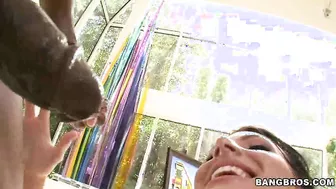 Layna Laurel Doing The Interracial Thing For Bang Bros!