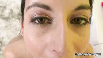 Nikki Daniels With A Very Sloppy Drool Filled Blow Job!