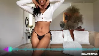 Jenna Foxx At Home Taking Care Of Her Own Needs!