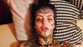 Amber Luke Is Fucking A Guy With As Many Tats As Her!