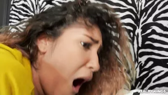 Venus Afrodita Exposed Little Thong Gets Her Laid!