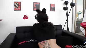 Maddy May Shows Us Her Anal Cream Pie!