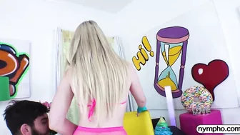 Lilly Bell Has A Creampie Dripping Out Of Her Pussy!