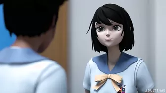 Hentai Sex School With April ONeil And Kira Noir!