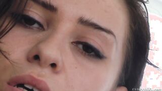 Assh Lee Pulls Her Bikini Bottoms Over And Grinds On His Cock!