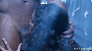 Luna Star Takes On Mazee The Goat Big Black Cock!