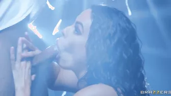 Luna Star Takes On Mazee The Goat Big Black Cock!