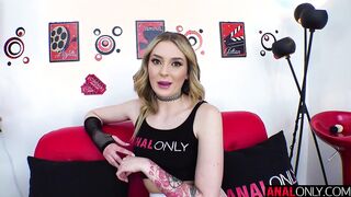 Charlotte Sins In Her Anal Only Fuck Video!