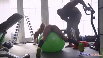 Katy Rose, Josephine Jackson Are Fucking Each Other And Their BBC Trainer!