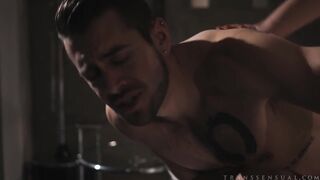 TS Aspen Brooks Is Topping Dante Colle's Asshole!