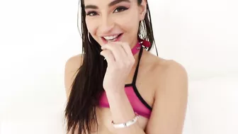 Emily Willis Behind The Scenes After Her Orgasmic Squirt Anal Video!