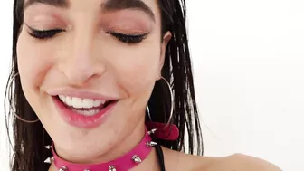 Emily Willis Behind The Scenes After Her Orgasmic Squirt Anal Video!