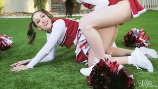 TS Natalie Mars Sticks Her Cock Into Lindsey Love's Wet Shaved Pussy!