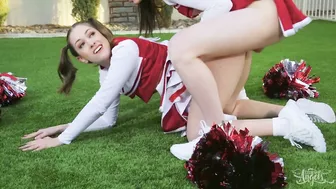 TS Natalie Mars Sticks Her Cock Into Lindsey Love's Wet Shaved Pussy!