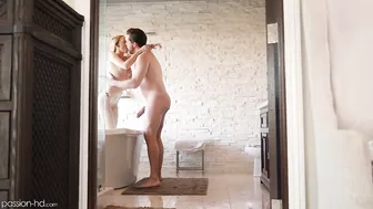 Lily Larimar Bends Over A Bed For A Fucking From Behind!