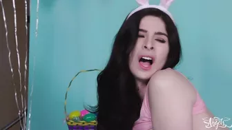 TS Alexa Scout In Just Bunny Ears Taking A Fucking From Roman Todd!