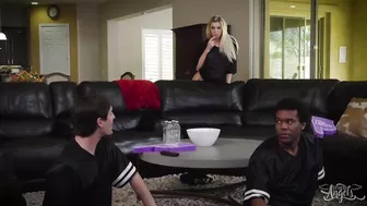 Dante Colle And TS Aubrey Kate In Their The Stepmom Dickstraction Video!