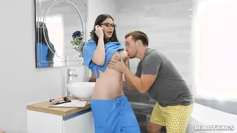 Alyx Star Getting Fucked In Her Nurse Scrubs!