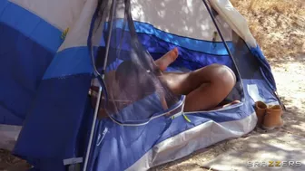 Lala Ivey And Kylie Rocket Eat Each Other Out In A Tent!