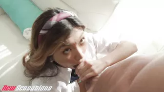 Clara Trinity Gets A Huge Facial From Michael Stefano!