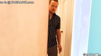 April Olsen In Her Facial 4K Threesome!