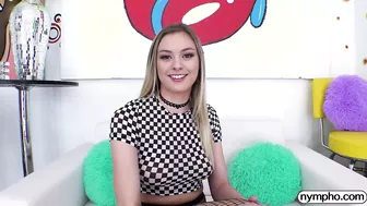 Amber Moore Gets A Cream Pie!