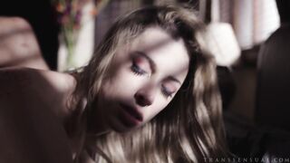 TS Casey Kisses Having Bare Back Anal Sex With Dante Colle!