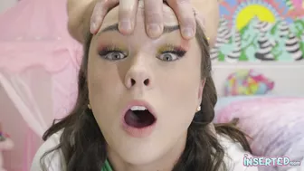 Nicole Sage Gets Her Pussy Inserted With A Cock!