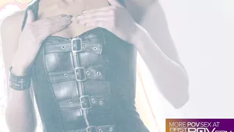 Chloe Amour Is Fucking Two Guys POV Style!