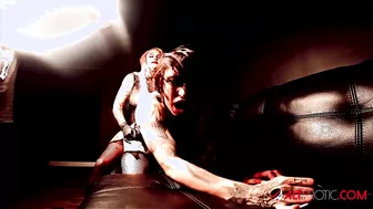 Evilyn Ink and Misha Montana Strap On Sex Video!