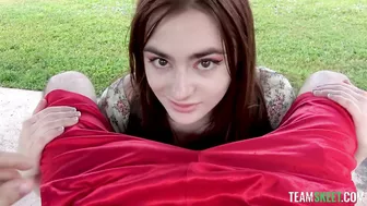 POV Life Has Reese Robbins Sucking And Fucking At A Park!