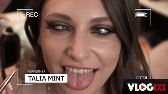 Talia Mint Gives Us A Behind The Scenes Sex Video!