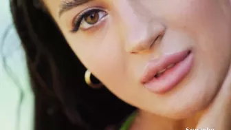 Victoria Mur At The Beach Taking Off Her String Bikini!